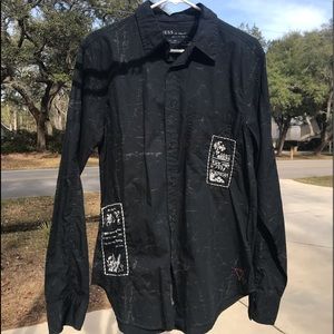 Vintage Guess long sleeve button-up. Size Medium